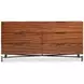Brasea Beige and Lume Performance Fabric Upholstered Panel Bedroom Set