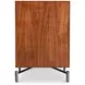 Brasea Beige and Lume Performance Fabric Upholstered Panel Bedroom Set