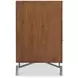 Brasea Beige and Lume Performance Fabric Upholstered Panel Bedroom Set