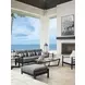 South Beach Gray Outdoor Conversation Set