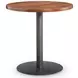 Brasea Lume and Tungsten Round Side Table