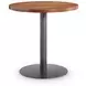 Brasea Lume and Tungsten Round Side Table