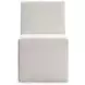 Brasea Beige Performance Fabric Upholstered Side Chair with Caster