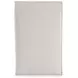 Brasea Beige Performance Fabric Upholstered Side Chair with Caster
