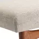 Brasea Beige Performance Fabric Upholstered Accent Bench