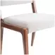 Brasea Beige Performance Fabric Upholstered Side Chair