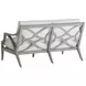 Silver Sands Beige Outdoor 60" Loveseat