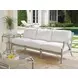 Silver Sands Beige Outdoor 88" Sofa