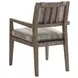 La Jolla Brown Performance Fabric Outdoor Arm Chair