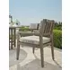 La Jolla Brown Performance Fabric Outdoor Arm Chair
