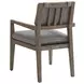 La Jolla Gray Performance Fabric Outdoor Arm Chair