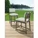 La Jolla Beige Performance Fabric Outdoor Bar Stool
