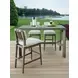 La Jolla Beige Performance Fabric Outdoor Bar Stool