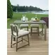 La Jolla Beige Performance Fabric Outdoor Counter Height Stool