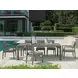 La Jolla Gray Performance Fabric Outdoor Arm Chair