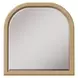 Pure Maple Natural Arched Dresser Mirror