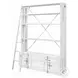 Cargo White Home Office Set with Hutch