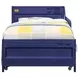 Cargo Blue Twin Daybed with Trundle