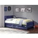 Cargo Blue Twin Daybed with Trundle