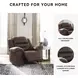 Stoneland Chocolate Recliner