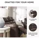 Stoneland Chocolate 90" Reclining Sofa