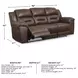 Stoneland Chocolate 90" Reclining Sofa