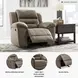 Stoneland Fossil Recliner