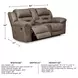Stoneland Fossil 82" Reclining Console Loveseat