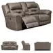 Stoneland Fossil 82" Power Reclining Console Loveseat