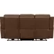 Pierce Homerun Cinnamon Leather Zero Gravity Power Reclining Living Room Set with Power Lumbar and USB Charging