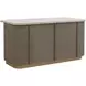 Cataldi Taupe 71" Kitchen Island
