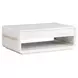 Sunset Cove Moonlight Pearl and Brown Rectangular Cocktail Table