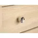 Meadowrise Sandstone Beige 2 Drawer Nightstand with USB Charging
