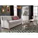 Britta Cerused Oak Performance Fabric Dining Chair