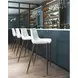 Magnus White And Walnut Bar Stool Set Of 2