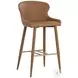 Cascade Milliken Cognac Bar Stool
