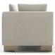 Altura Oatmeal 2 Piece Modular L Sectional with Pillows