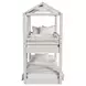 Lodge Cookies and Cream Twin Over Twin Loft Bunk Bed