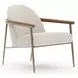 Altura Oatmeal Performance Fabric Upholstered Lounge Chair
