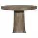 Bosley Lt. Brown Porpoise Round Accent Table