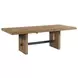 Landmark Weathered Oak 96" Extendable Rectangular Dining Table