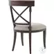 Brooksby Draper Performance Fabric Cross Back Side Chair