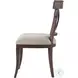 Brooksby Draper Performance Fabric Cross Back Side Chair