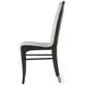 Thane Dark Upholstered Dining Chair Set of 2