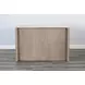 Rowan Light Gray and Wheat 60" Rectangular Bar Table
