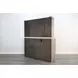 Rowan Light Gray 4 Door Bar Cabinet with Hutch and USB Charging