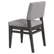 Flex Reclaimed Chevron and Gray Upholstered Side Chair Set of 2