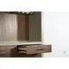 Sagewyn Light Gray Arch Coffee and Wine 2 Door Bar Cabinet