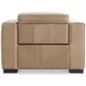 Nest Cream Leather Power Motion Chair