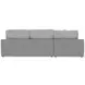 Canyon Platinum Modular LAF Chaise Sectional with Pillows